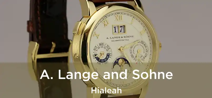  A. Lange and Sohne Hialeah